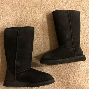 UGG Black Classic Tall Boot Size 4Y/W6